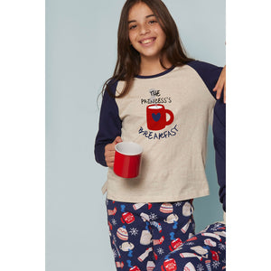 Pigiama bimba caldo cotone tazza colazione Admas 55216