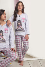 Pigiama bimba caldo cotone Santoro Gorjuss 55589 bambolina