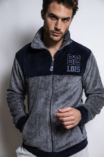 Giacca da uomo Lois 57295 invernale sportiva in pile