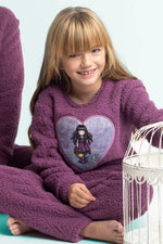 Pigiama bambina Santoro Gorjuss 60838 pile sherpa