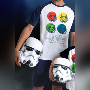 Pigiama uomo Star Wars cotone 62487 navy