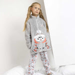 Giacca da camera bambina con gufetto Admas 67288
