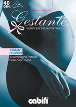 Collant premaman gestante gravidanza velato 40 den Cabifi