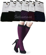 Calze lunghe gambaletto donna Pezzini a fantasia- 6 paia