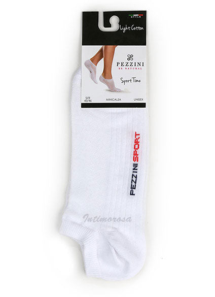 Fantasmino unisex Pezzini in cotone elasticizzato 6 paia 43/46