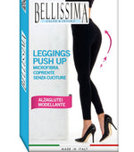 Leggings modellanti push up alza glutei microfibra Bellissima