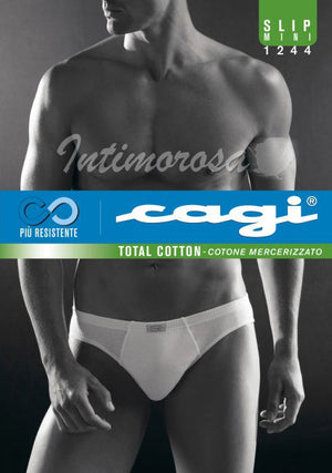 Slip Cagi 1244 uomo mini cotone mercerizzato