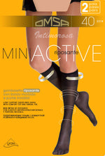 Gambaletti riposanti Omsa Mini Active 40 denari 10 paia