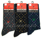 Calze uomo lunghe caldo cotone Pierre Cardin 3 paia