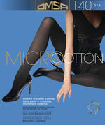 Collant caldo cotone Omsa micro & cotton 140 den