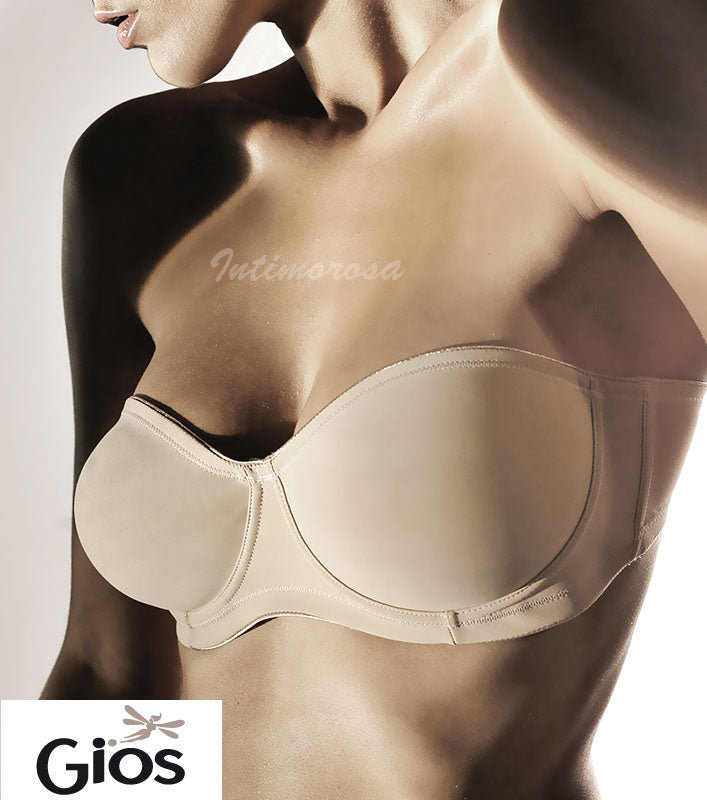 Reggiseno a fascia Gios 550 senza spalline coppa C