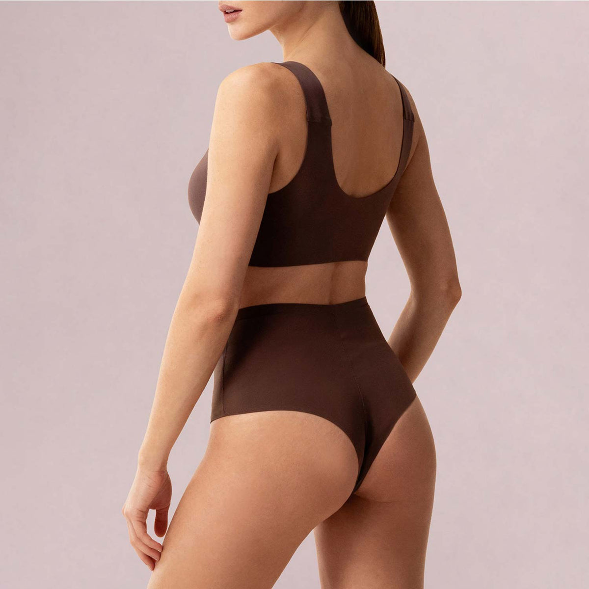 Brasialina vita alta leggermente modellante microfit Infiore 2707