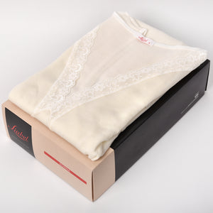 Canottiera donna Liabel 05321916 formaseno aderente lana e cotone