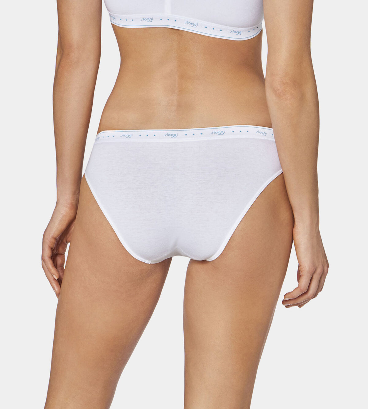 Slip donna Sloggi 100 mini vita bassa cotone 2 pezzi
