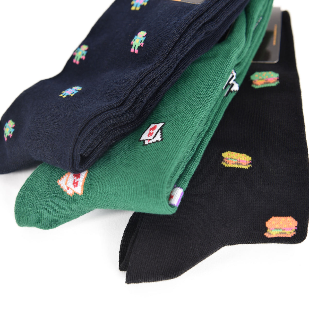 Set Calze lunghe assortite caldo cotone Meritex centenario 6 paia