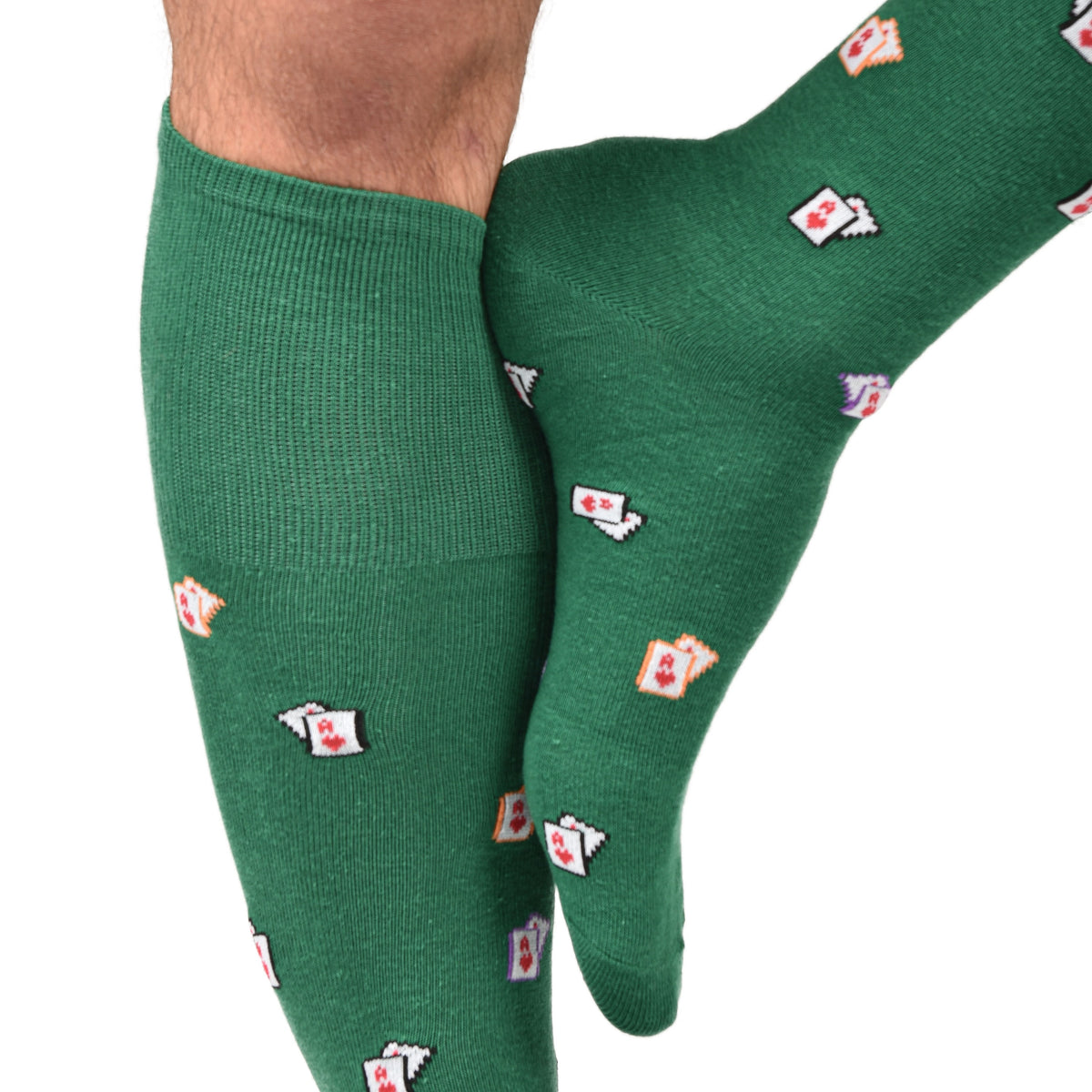 Set Calze lunghe assortite caldo cotone Meritex centenario 6 paia