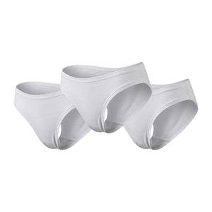 Slip donna vita bassa cotone bielastico Bluintimo 1806- 3 pezzi