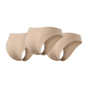 Slip brasiliana cotone bielastico Bluintimo 1808- 3 pezzi