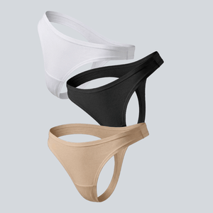Perizoma in cotone bielastico Bluintimo 1809- 3 pezzi