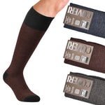 Calze uomo lunghe caldo cotone Enrico Coveri fashionline 193D