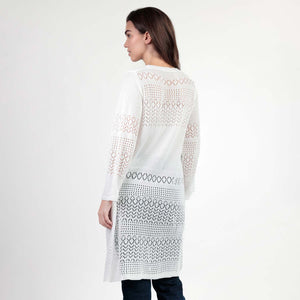 Kimono donna crochet in cotone Admas 19894