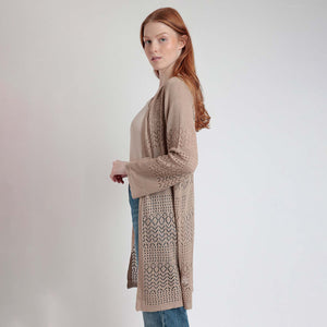 Kimono donna crochet in cotone Admas 19894