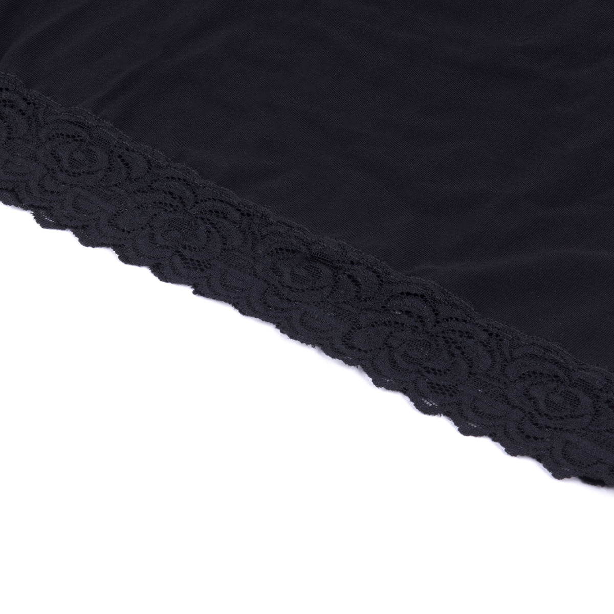 Lupetto Donna Irge IR/MD/47 con pizzo nero caldo cotone