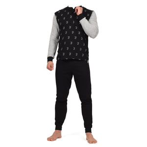 Pigiama bambino Juventus FC in cotone leggero bianconero PIGJ T20 2090