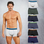 Boxer uomo Navigare B212216ZX6 elastico logato 6 pezzi