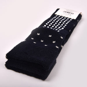 Calze antiscivolo Admas 22201 navy stelline 1 paio