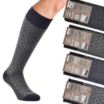 Calze uomo lunghe caldo cotone Enrico Coveri fashionline 236B