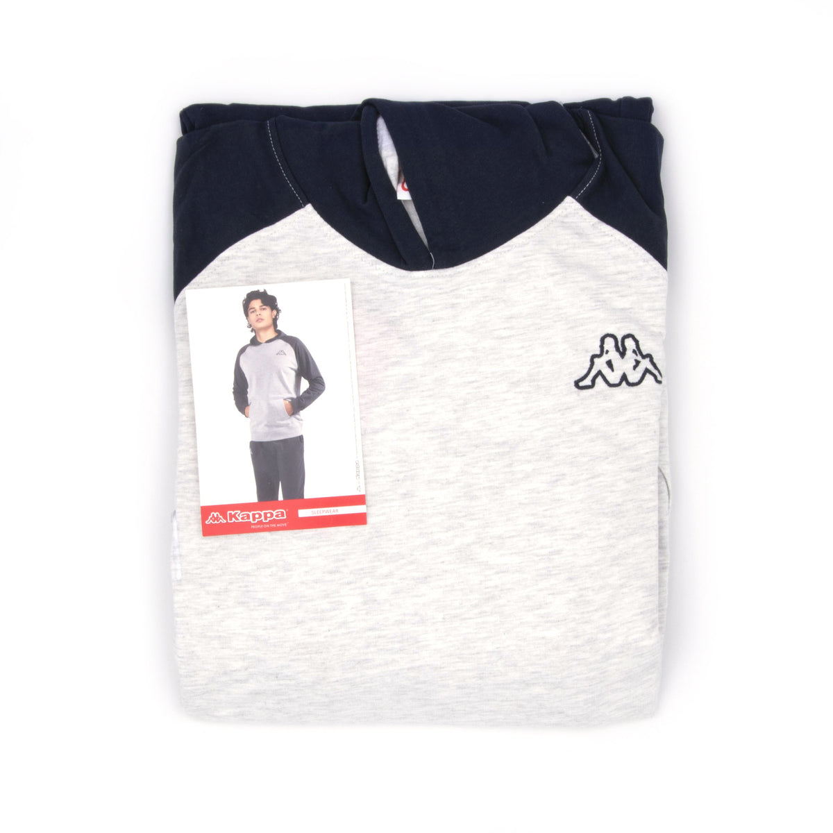 Pigiama tuta uomo Kappa 21257 con cappuccio cotone