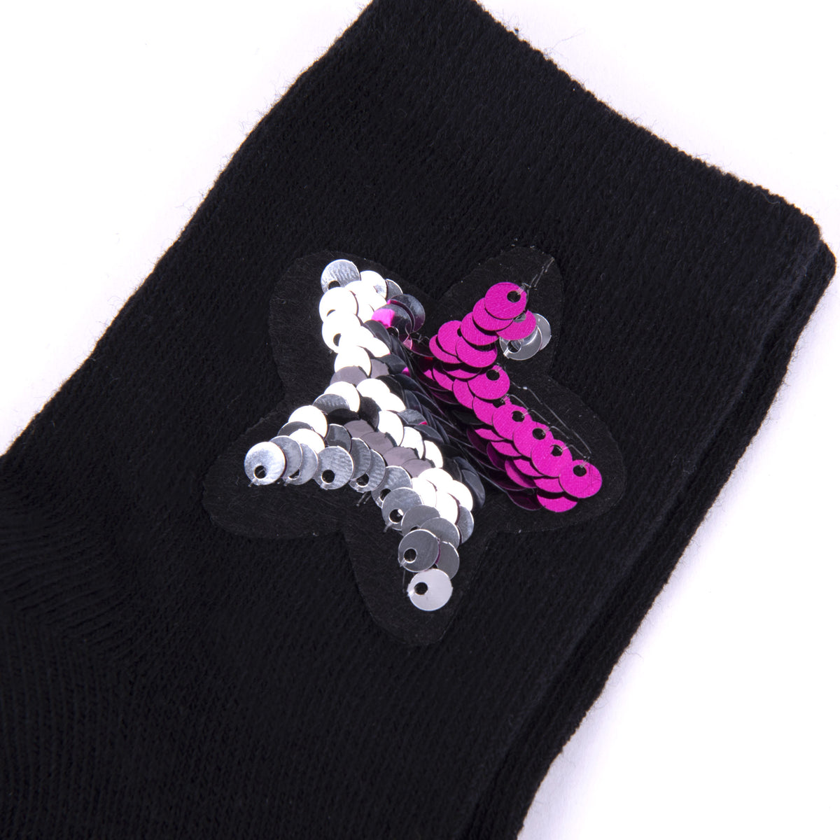 Calze corte bambina Meritex 4575 stellina caldo cotone 6 pz