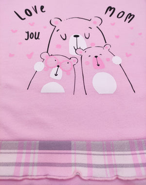 Pigiama neonata Gary H10022 in cotone felpato