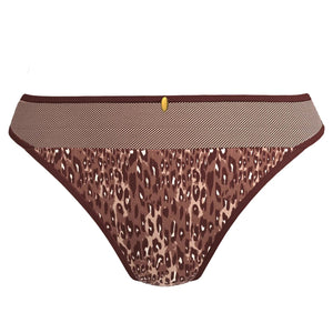 Perizoma leopardato con pizzo Sans Complexe 30PAP07