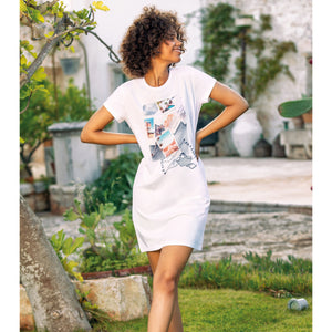 Maxi maglia Jadea 3108 manica corta bianca