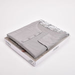 Pigiama donna Jadea 3125 cotone fantasia floreale grigio