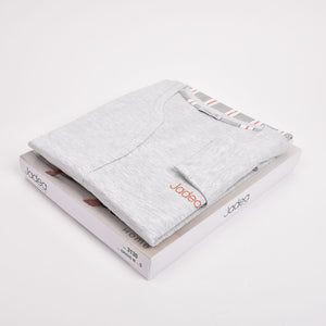 Pigiama donna cotone Jadea 3130 grigio gessato