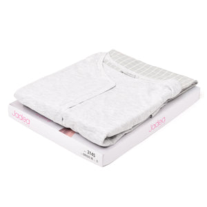Pigiama donna estivo cotone Jadea 3145 grigio melange