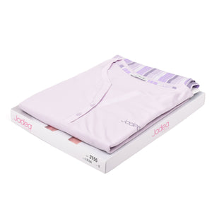 Pigiama Jadea estivo mezza manica pantaloncino a righe 3155 lilla