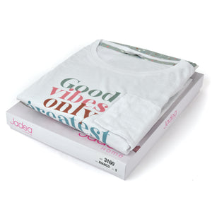 Pigiama donna Jadea 3160 100% cotone estivo bianco