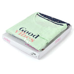 Pigiama donna Jadea 3160 100% cotone estivo lime