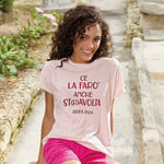 Pigiama Jadea t-shirt + pantaloncino stampa messaggio 3168
