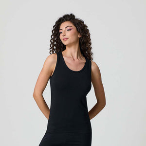 Canotta donna spalla larga micromodal elasticizzato Jadea 3187