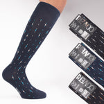 Calze uomo lunghe Enrico Coveri tris caldo cotone 322 var. C
