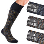 Calze uomo lunghe caldo cotone Enrico Coveri winter line 332C