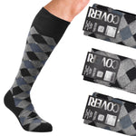 Calze uomo lunghe caldo cotone Enrico Coveri winter line 338C