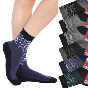Calzini caldo cotone donna Meritex rombini 3590 B 6 paia