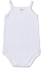 Body neonato bimba Ellepi 3624 spalla stretta cotone 3pz