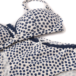 Coordinato Jadea 4334 triangolo + slip cotone seta